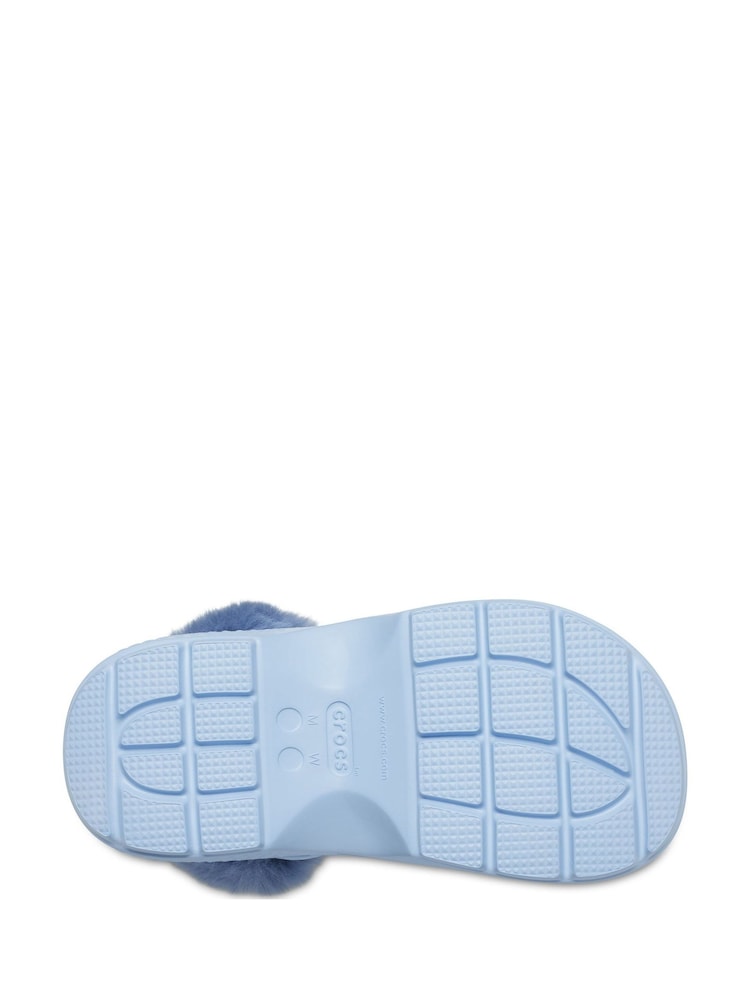 Crocs Blue Stomp Lined Winter Clogs - Image 3 of 4