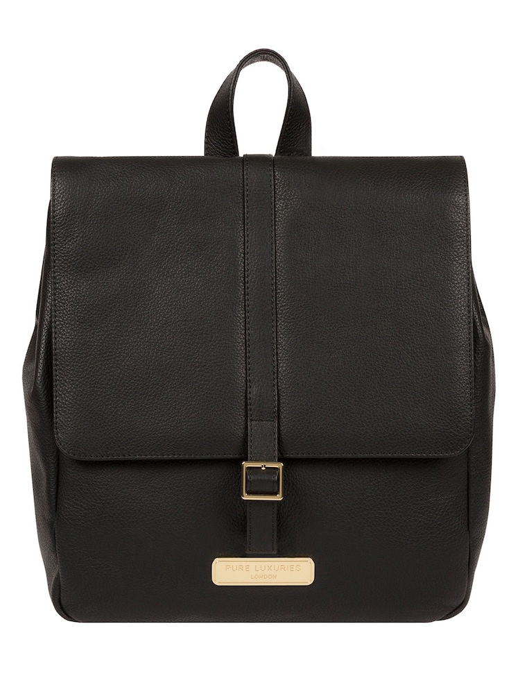 Pure Luxuries London Daisy Leather Backpack - Image 1 of 6