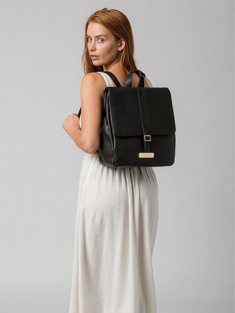 Pure Luxuries London Daisy Leather Backpack - Image 6 of 6