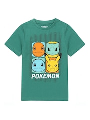 Vanilla Underground Green Kids Pokemon T-Shirt - Image 1 of 5