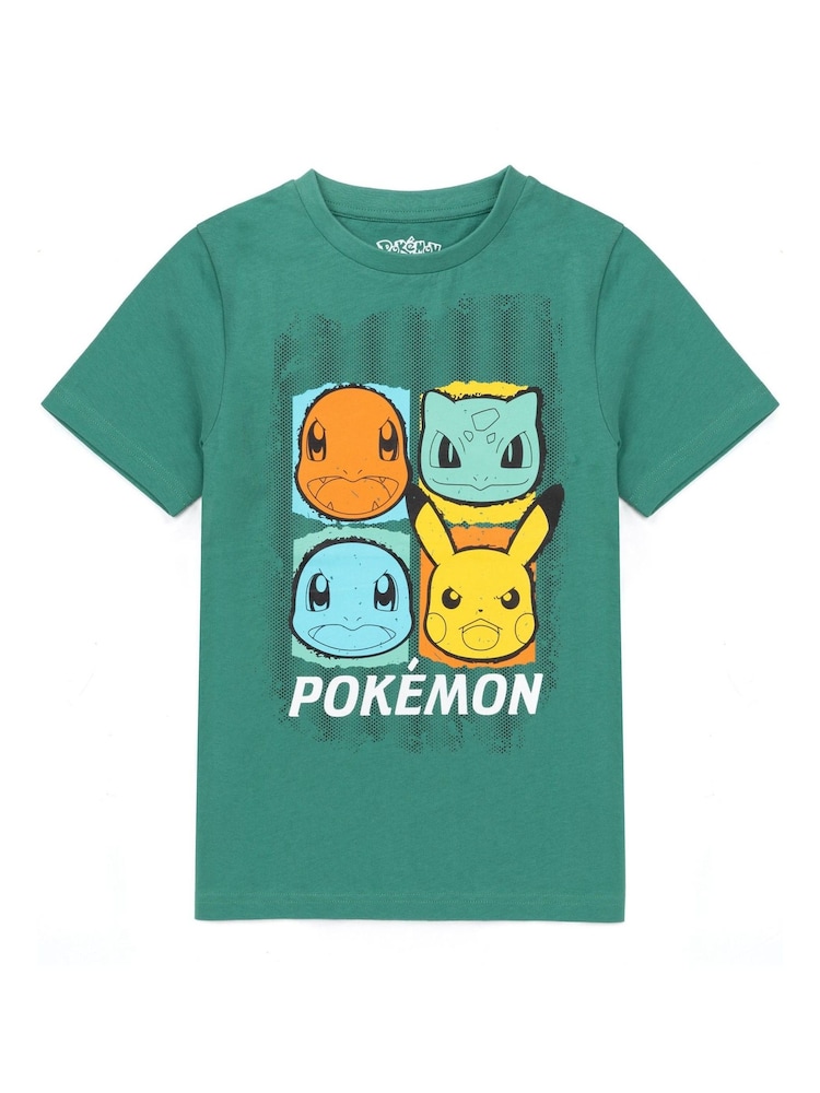 Vanilla Underground Green Kids Pokemon T-Shirt - Image 1 of 5