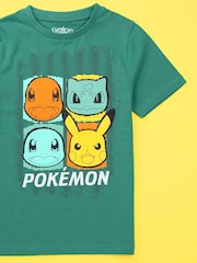 Vanilla Underground Green Kids Pokemon T-Shirt - Image 3 of 5