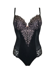 Pour Moi Black Romance Padded Push Up Body - Image 3 of 4