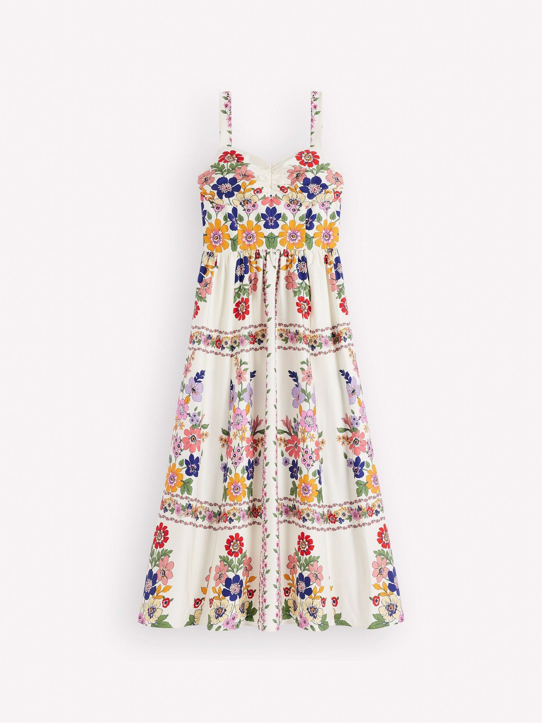 Buy Boden Green Fit and Flare Midi Dress from Next USA