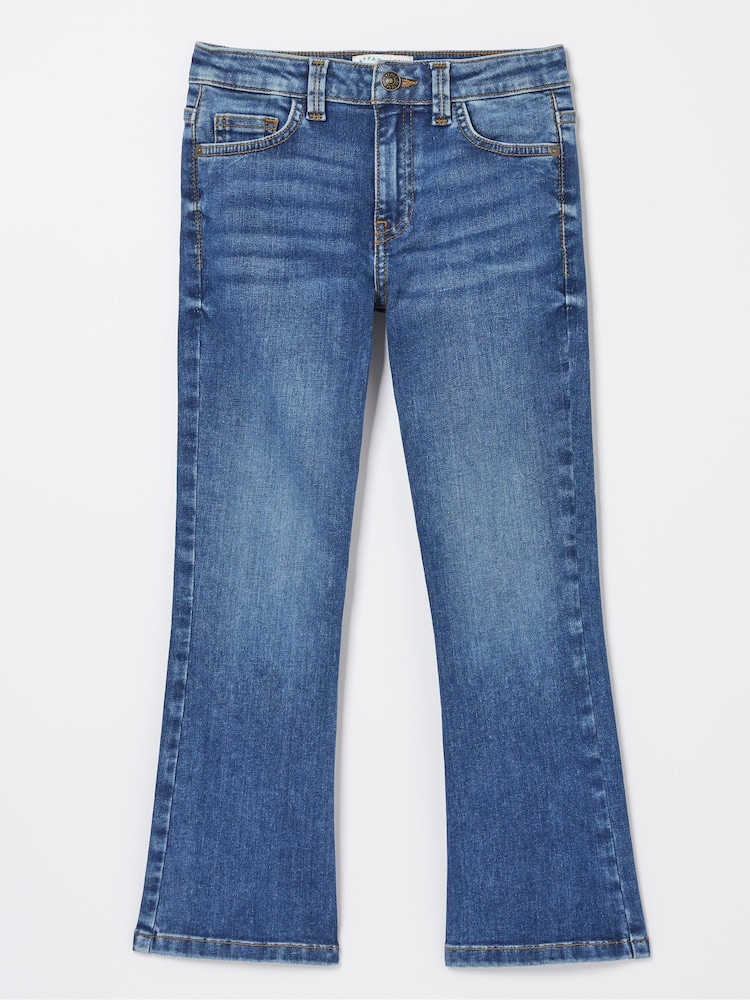 FatFace Blue Farley Flared Denm Jeans - Image 4 of 4 FatFace Blue Farley Flared Denm Jeans - Image 4 of 4