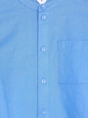 ARKET Blue Linen Shirt - Image 2 of 2