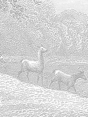 Woodchip & Magnolia Grey Garden of Eden Mural Wallpaper - Image 2 of 2
