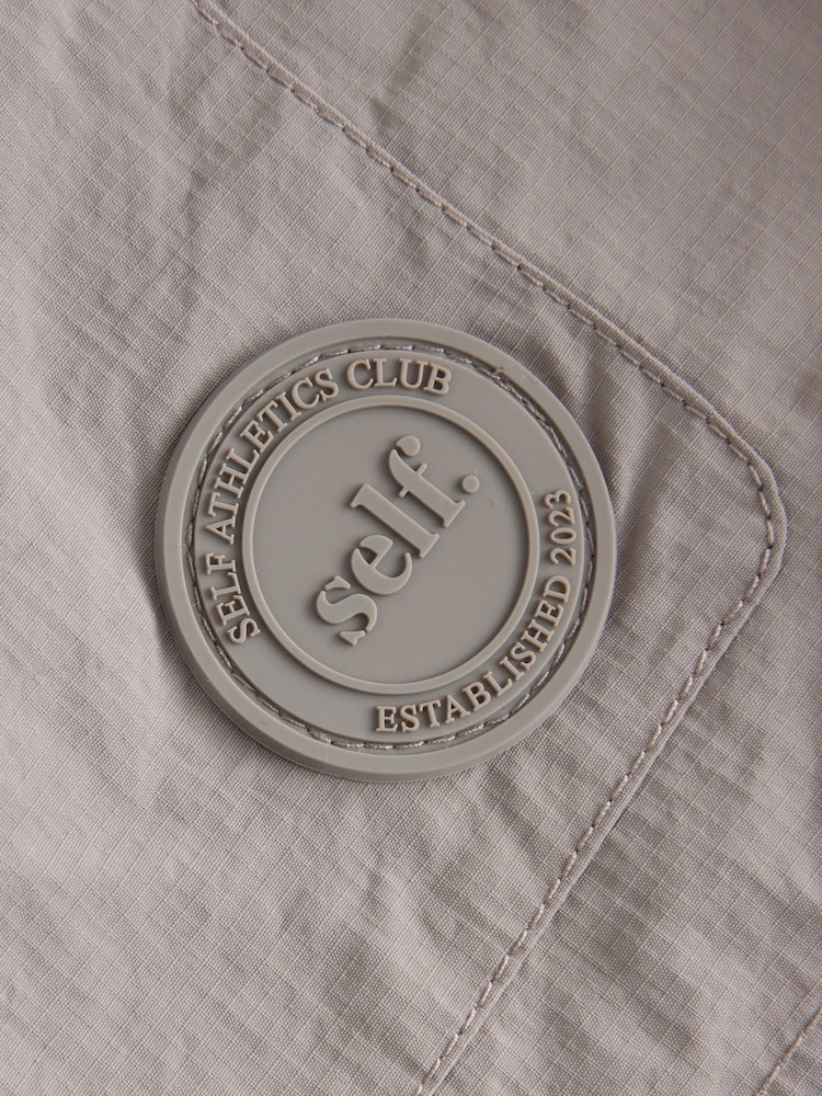 self. Grey Funnel Neck Jacket - Image 3 of 3