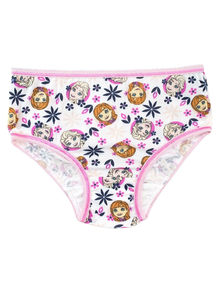 Character Grey Kids Disney Frozen Multipack 100% Cotton Briefs 5 Packs - Image 2 of 5