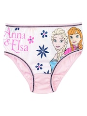 Character Grey Kids Disney Frozen Multipack 100% Cotton Briefs 5 Packs - Image 3 of 5