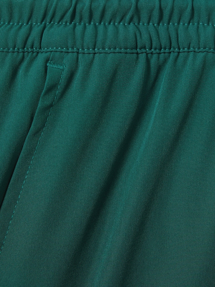 Reiss Teal Shore Plain Drawstring Waist Swim Shorts - Image 6 of 6