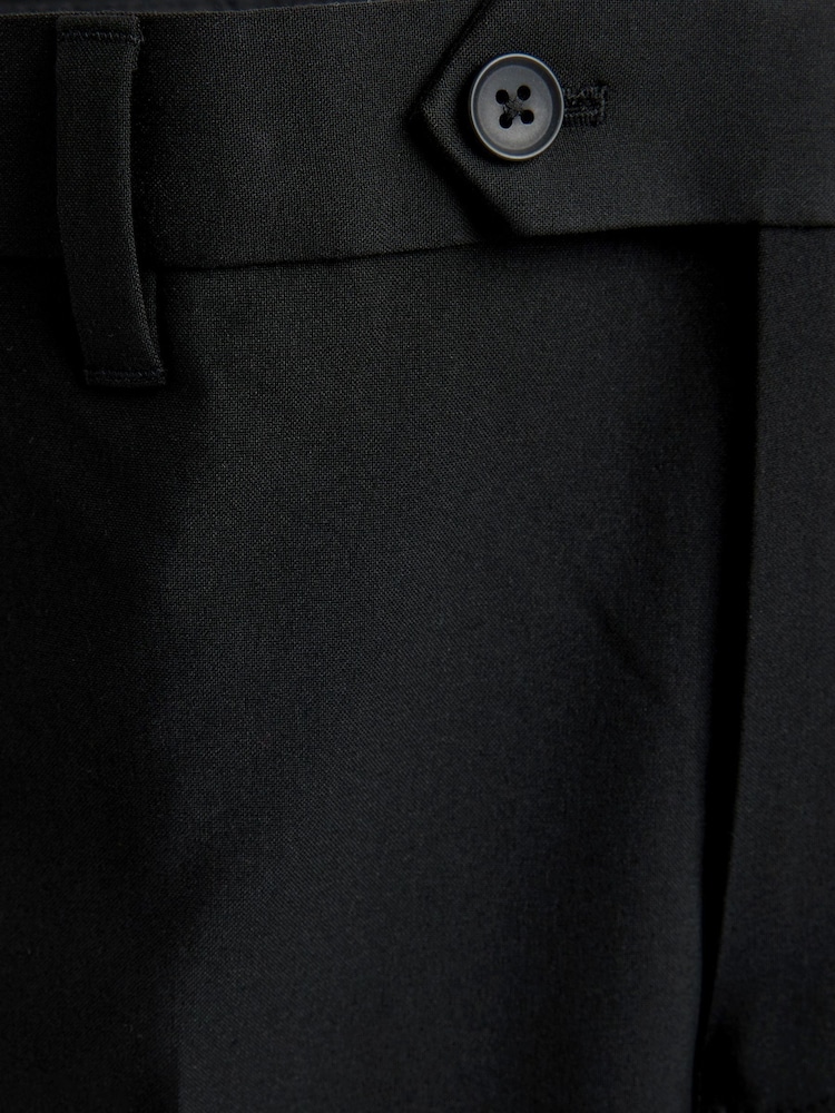 Black Super Skinny Fit Stretch Smart Trousers - Image 6 of 6