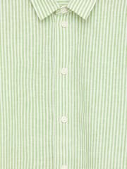 ARKET Green Linen Blend Shirt - Image 2 of 2