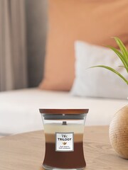 Woodwick Trilogy Medium Scented Candle Sweets - Image 1 of 3