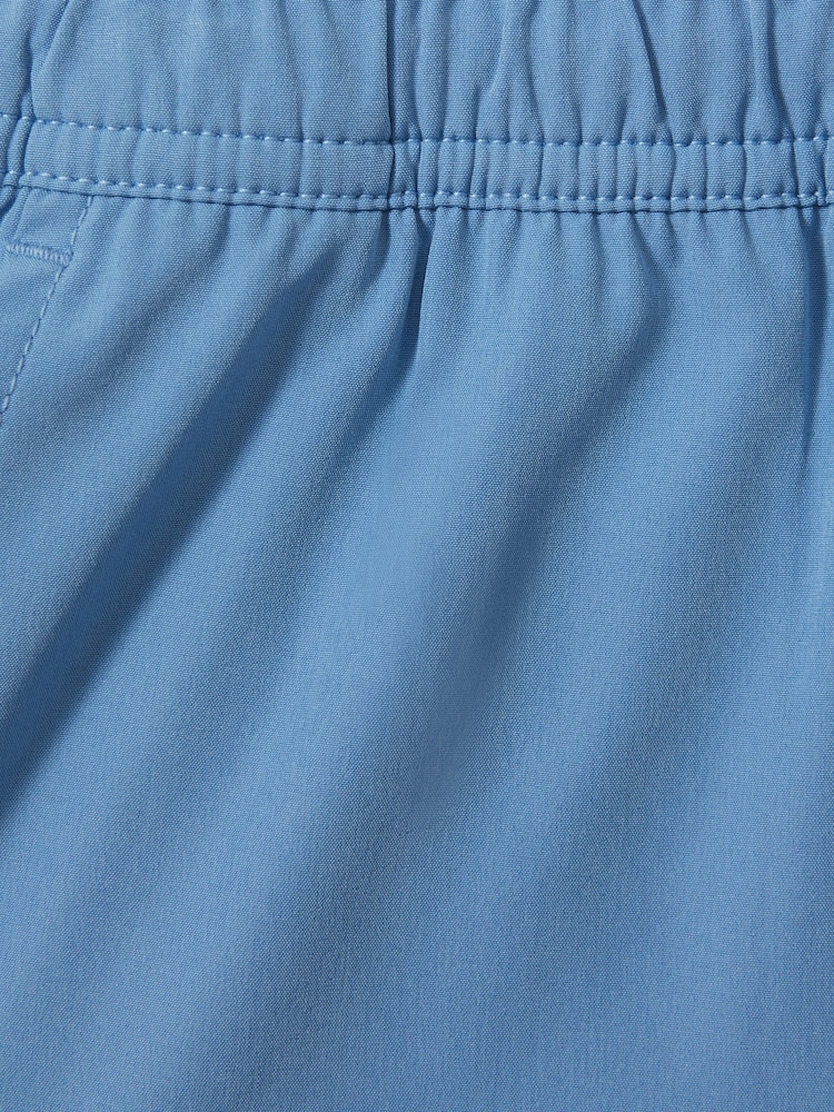 Reiss Sea Blue Shore 3-9 yrs Plain Drawstring Waist Swim Shorts - Image 4 of 4