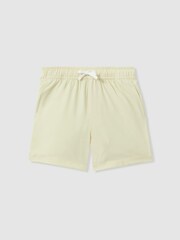 Reiss Lemon Shore 3-9 yrs Plain Drawstring Waist Swim Shorts - Image 1 of 3