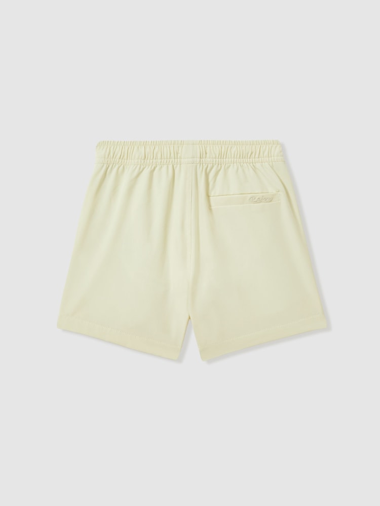 Reiss Lemon Shore 3-9 yrs Plain Drawstring Waist Swim Shorts - Image 2 of 3