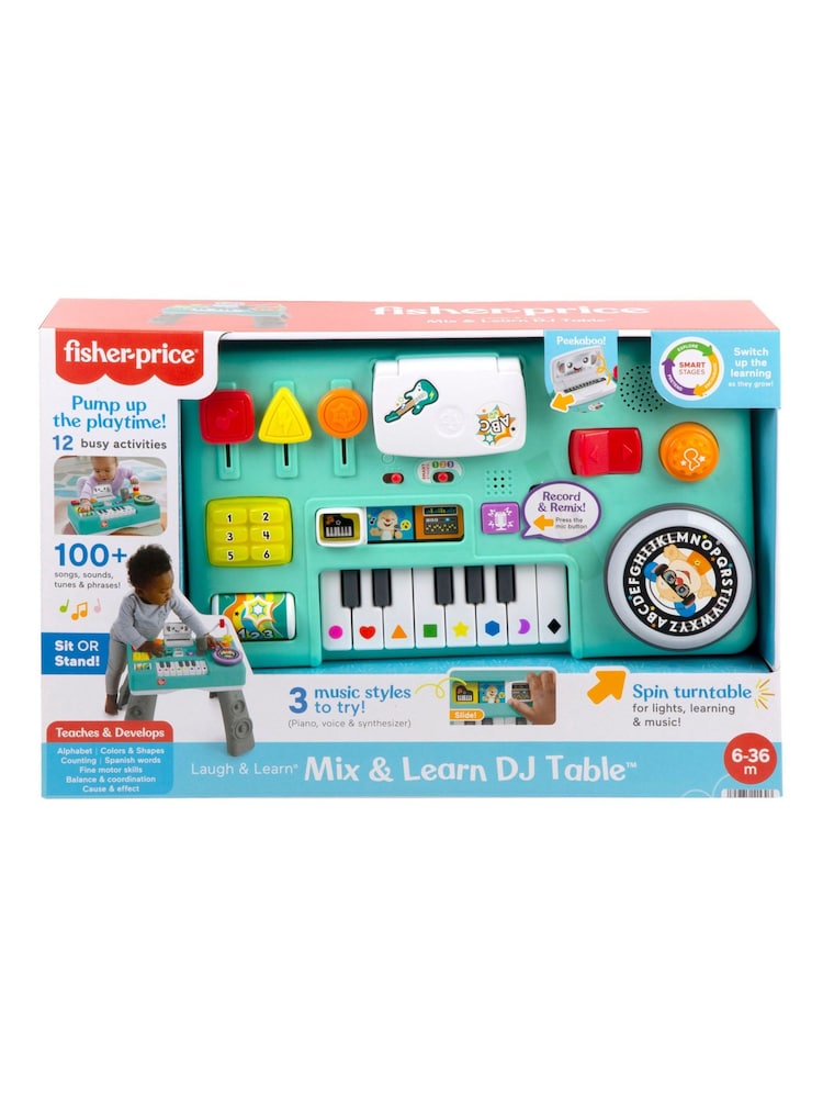Fisher Price Mix & Learn DJ Table - Image 2 of 4