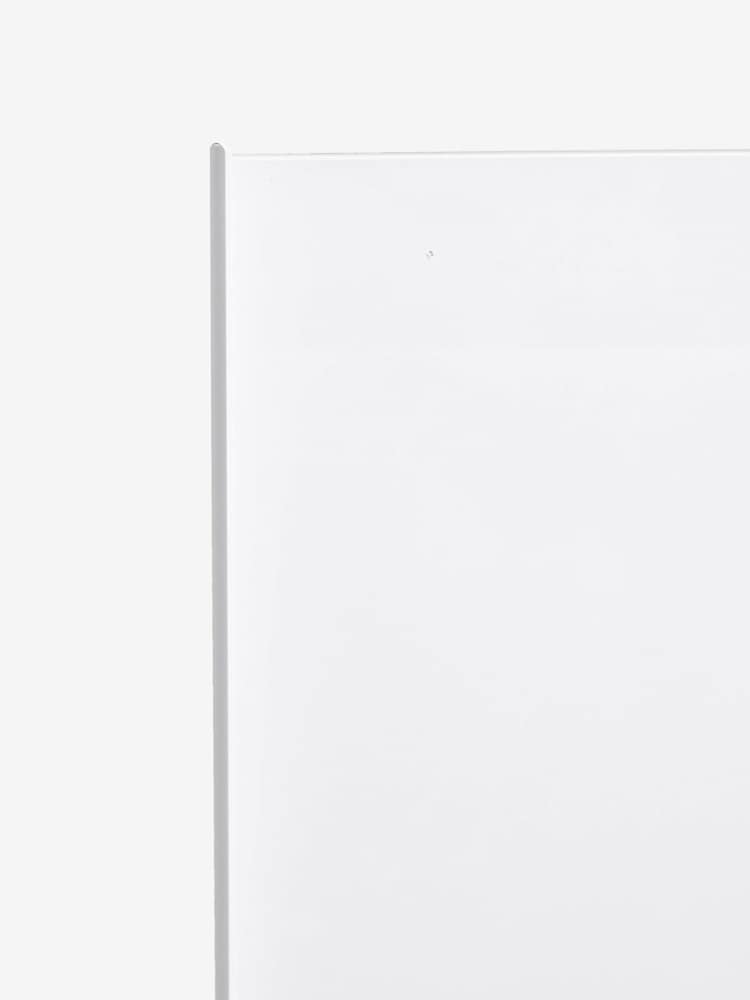 White White Sloane Collection Luxe Glass 2m Sliding 2m Semi Fitted Sliding Wardrobe - Image 6 of 6