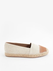 Neutral Forever Comfort® Toe Cap Espadrilles - Image 1 of 4
