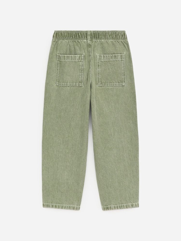 Pantaloni cu butoi relaxat ARKET - Imaginea 2 din 3