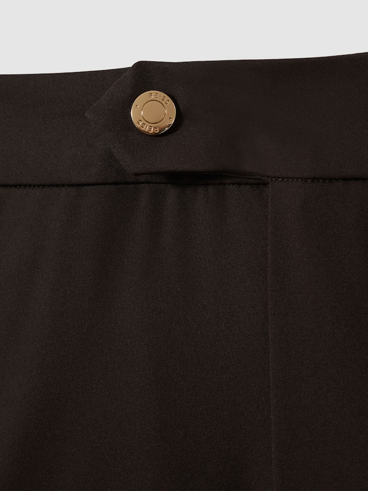 Reiss Chocolate Sun Side Adjuster Swim Shorts - Image 6 of 6