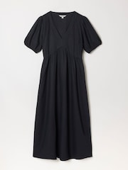 FatFace Remi Black Petite Linen Dress - Image 6 of 6