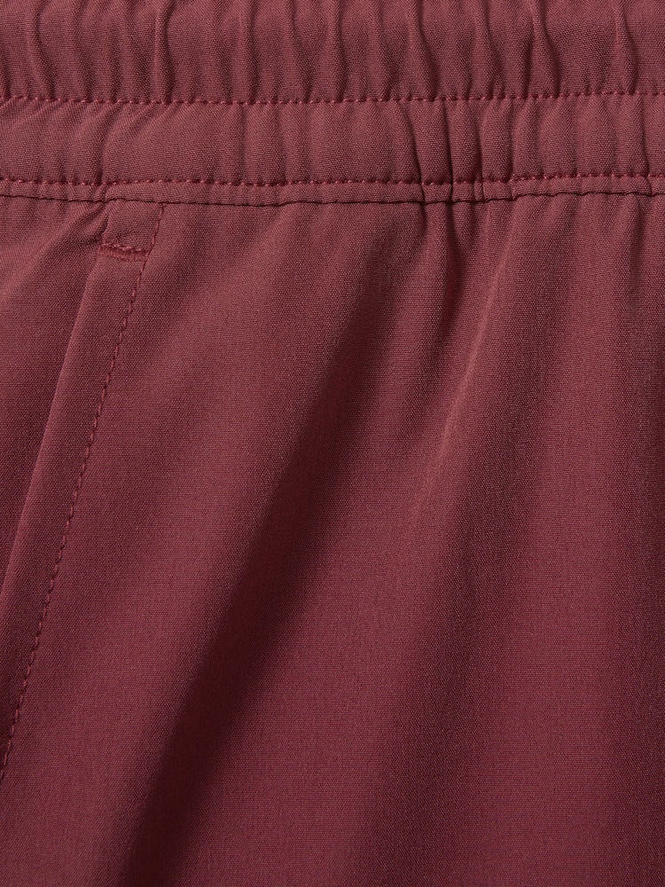 Reiss Old Rose Shore Plain Drawstring Waist Swim Shorts - Image 6 of 6
