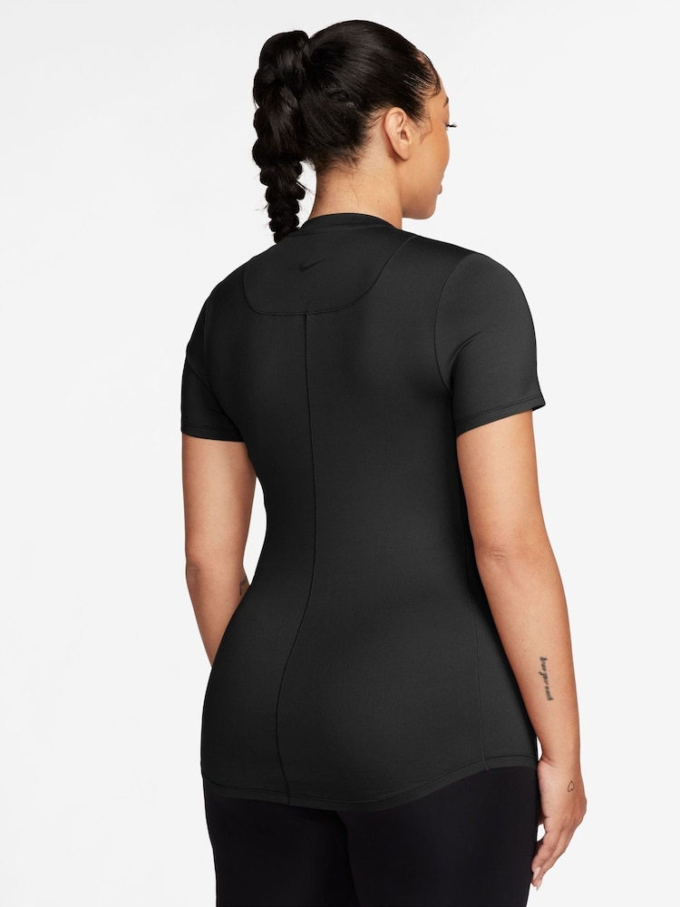 Nike Black Maternity One Short Sleeve Top - Image 2 of 4