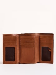 Lakeland Leather Brown Temple Purse - Image 3 of 5