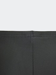 adidas Black Dark Performance Big Bars Swim Boxer Shorts - Image 5 of 5