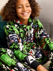 Minecraft Black/Green All-In-One (4-16yrs) - Image 4 of 8