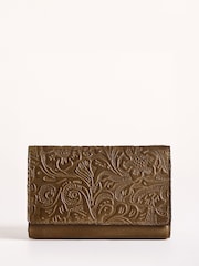 Lakeland Leather Green Temple Purse - Image 1 of 5