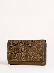 Lakeland Leather Green Temple Purse - Image 5 of 5