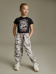 Black Sequin T-Shirt (3-16yrs) - Image 1 of 6
