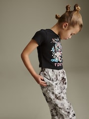 Black Sequin T-Shirt (3-16yrs) - Image 2 of 6
