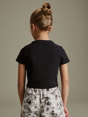 Black Sequin T-Shirt (3-16yrs) - Image 3 of 6
