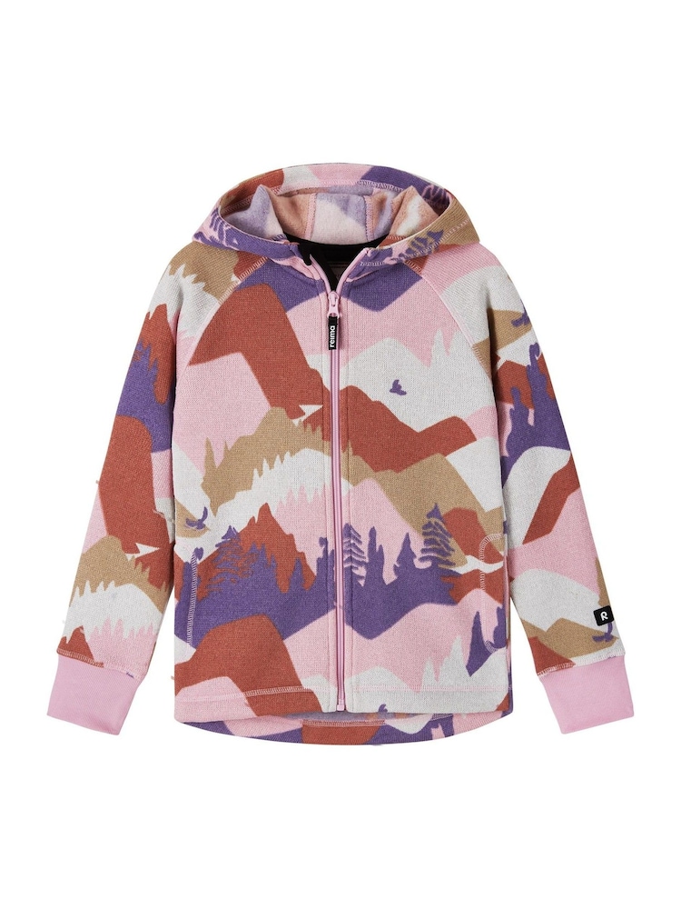 Reima Pink Fleece Northern Hoodie - Image 2 of 6 Reima Pink Fleece Northern Hoodie - Image 2 of 6