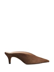 Dune London Brown Decisive Mules - Image 2 of 6