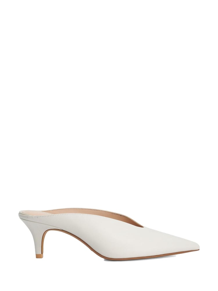 Dune London Natural Decisive Mules - Image 2 of 6
