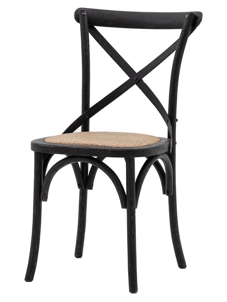 Gallery Home Black Rattan Boston Chair Set of 2 - Image 5 of 5