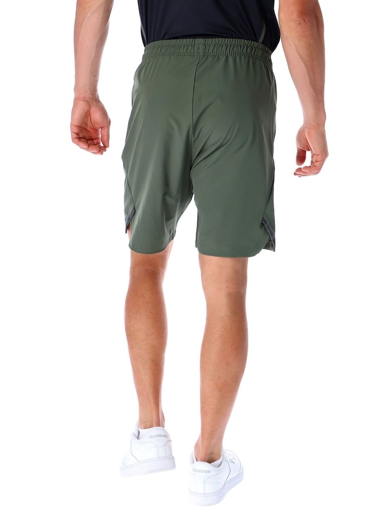 Ted Baker Sport Green 7" Training Shorts - Image 2 of 4 Ted Baker Sport Green 7" Training Shorts - Image 2 of 4