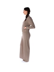 Ted Baker Sport Brown Tailored Cut Scuba Jacket - Image 3 of 4