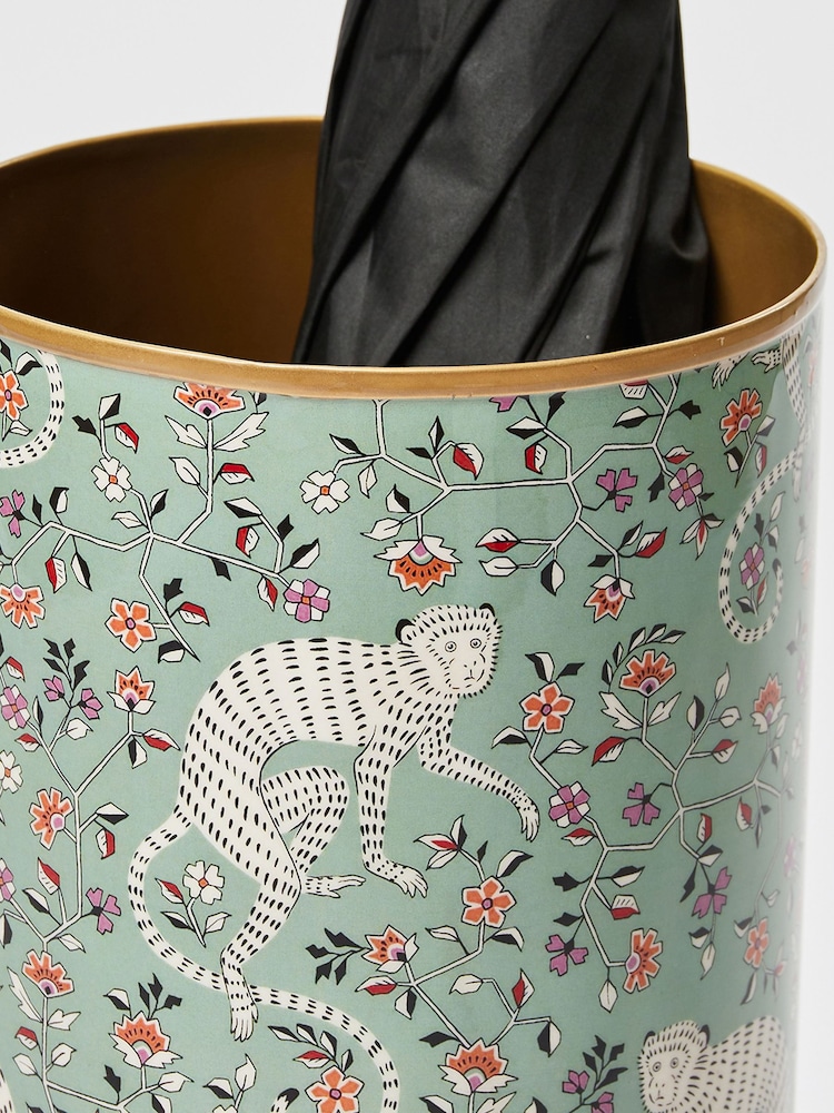 Oliver Bonas Blue Morris Monkey Umbrella Stand - Image 3 of 3