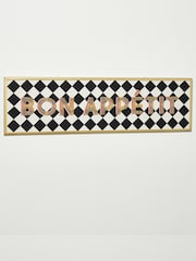 Oliver Bonas Gold Bon Appetite Beaded Framed Wall Art - Image 2 of 4