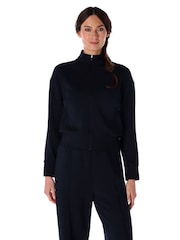 Ted Baker Sport Black Tailored Cut Scuba Jacket - Image 1 of 4