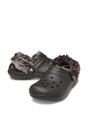 Crocs Brown Classic Fleece Lined Clog - Image 4 of 5