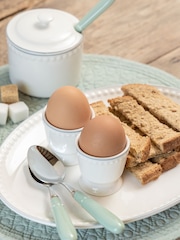 Mary Berry Set of 4 White Signature Egg Cups - Image 2 of 4