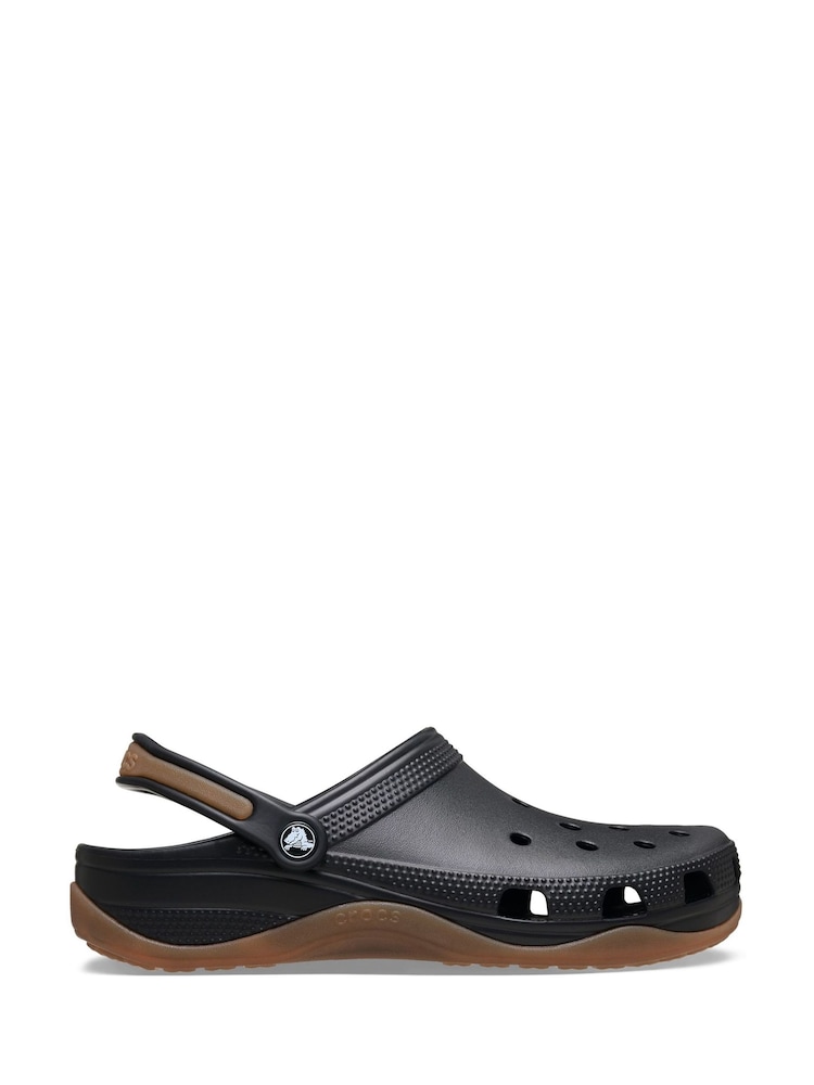 Crocs Black Classic Evo Gum Clogs - Image 2 of 5 Crocs Black Classic Evo Gum Clogs - Image 2 of 5