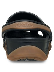 Crocs Black Classic Evo Gum Clogs - Image 5 of 5